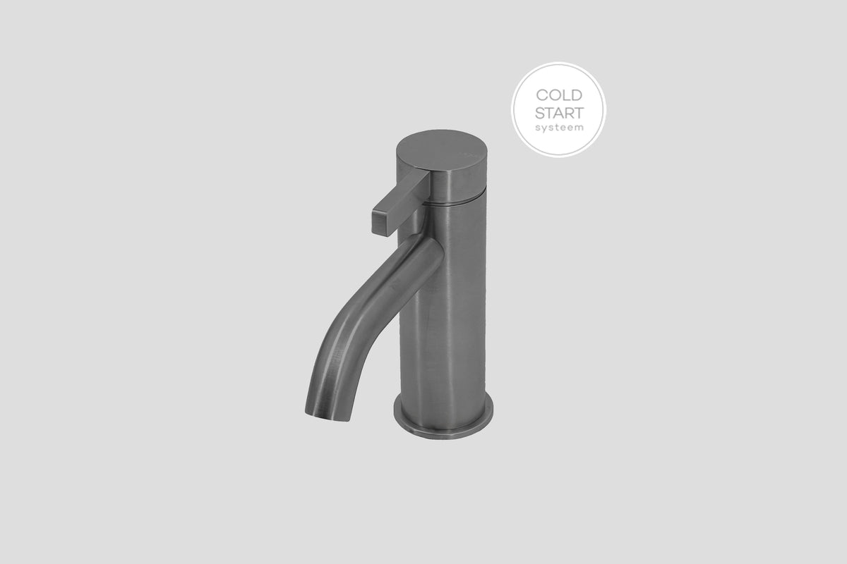 Lagoo Como wastafelmengkraan – Geborsteld gunmetal PVD