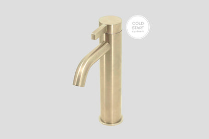 Lagoo Como wastafelmengkraan – Geborsteld champagne PVD