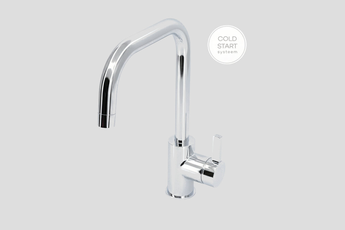 Lagoo Como CM1110 wastafelmengkraan met hoge draaibare uitloop – Chroom