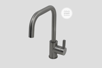 Lagoo Como CM1110 wastafelmengkraan met hoge draaibare uitloop – Geborsteld gunmetal PVD