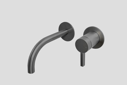 Lagoo Como inbouw wastafelmengkraan – afbouwdeel – Geborsteld gunmetal PVD