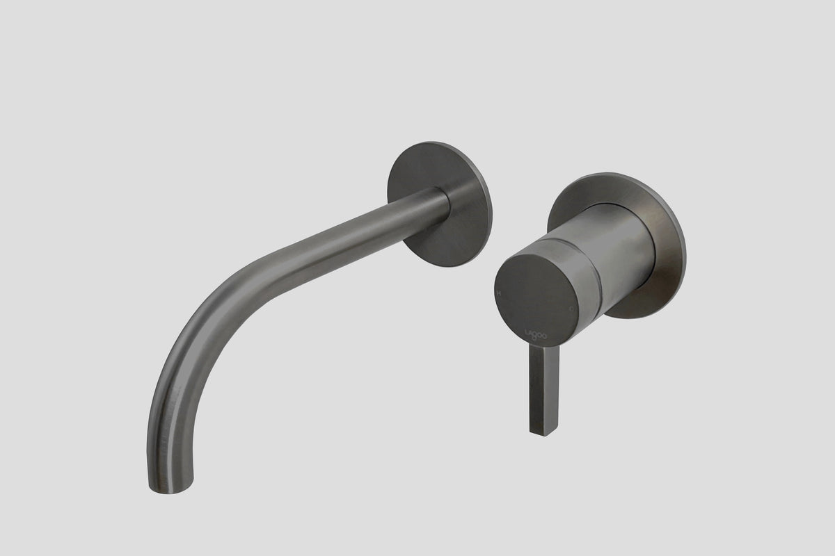 Lagoo Como inbouw wastafelmengkraan – afbouwdeel – Geborsteld gunmetal PVD