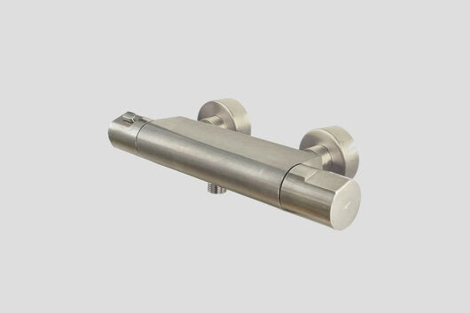 Lagoo Como CM2101 opbouw douche thermostaat – Geborsteld nikkel
