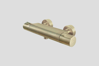 Lagoo Como CM2101 opbouw douche thermostaat – Geborsteld champagne PVD