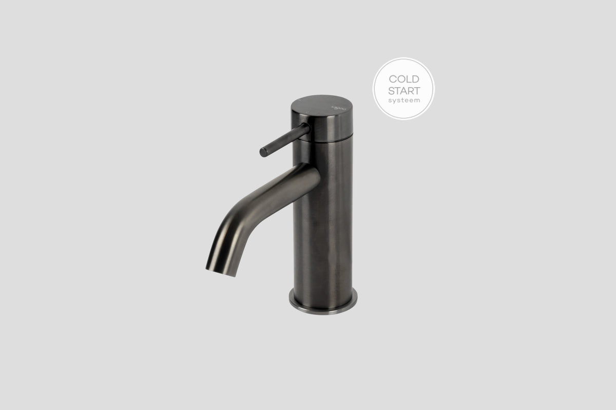 Lagoo Garda wastafelmengkraan – Geborsteld gunmetal PVD