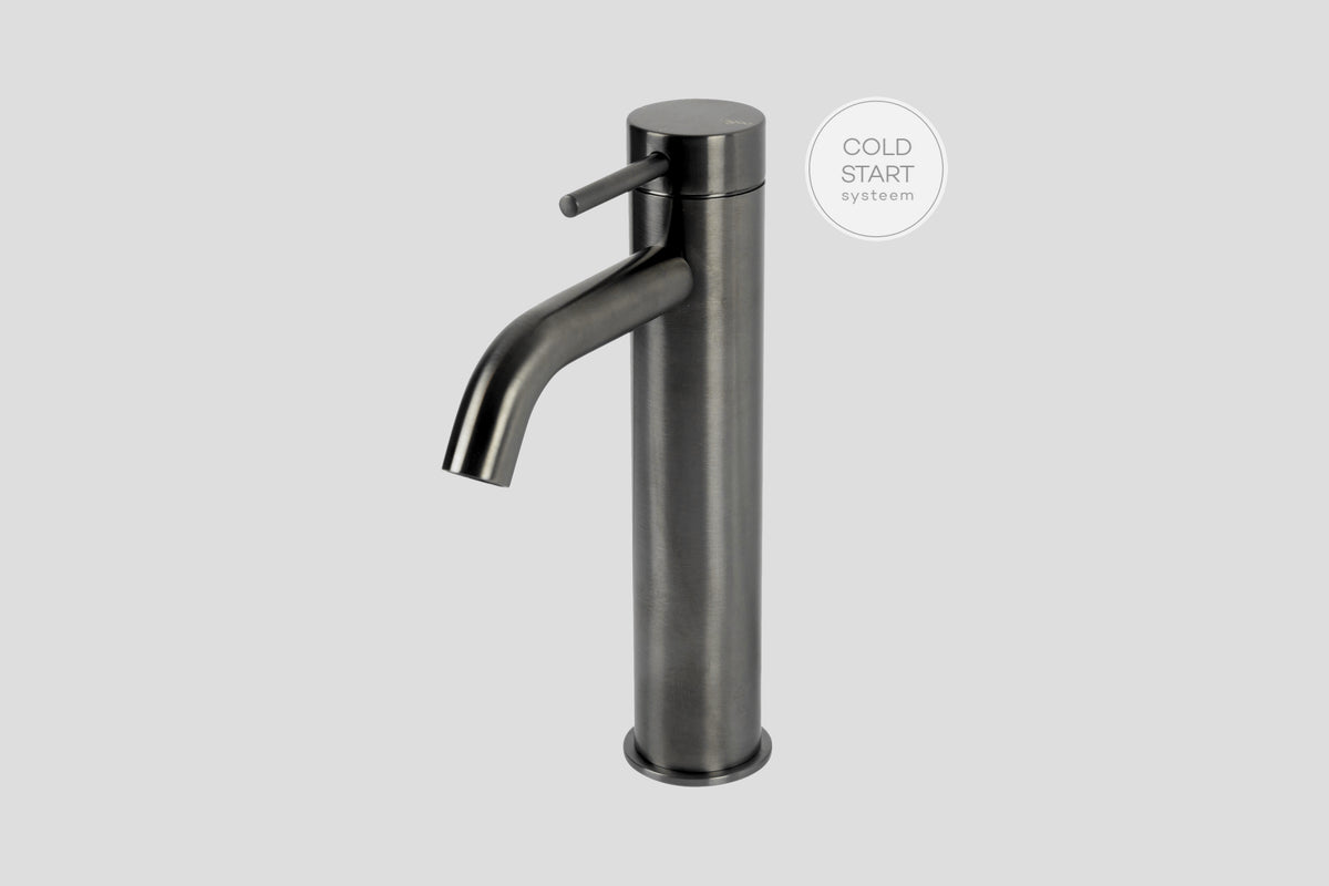 Lagoo Garda wastafelmengkraan – Geborsteld gunmetal PVD
