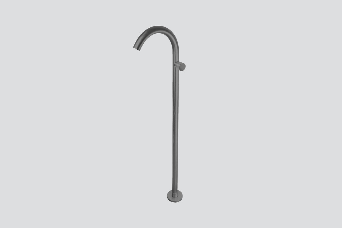 Lagoo Garda G1206 staande wastafelmengkraan – Geborsteld gunmetal PVD