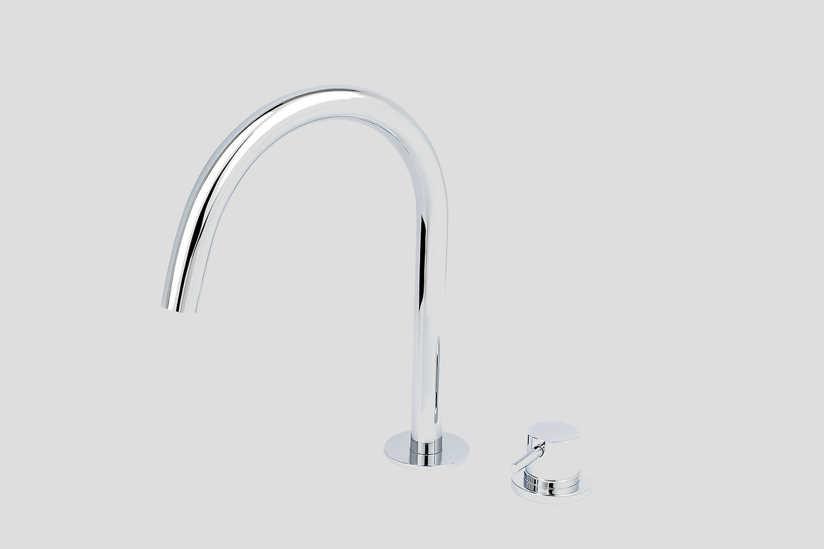 Lagoo Garda 2-gats wastafelmengkraan – Chroom
