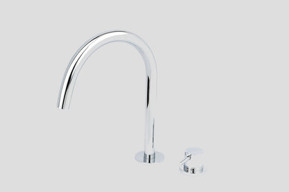 Lagoo Garda 2-gats wastafelmengkraan – Chroom