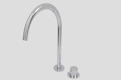 Lagoo Garda 2-gats wastafelmengkraan – Chroom