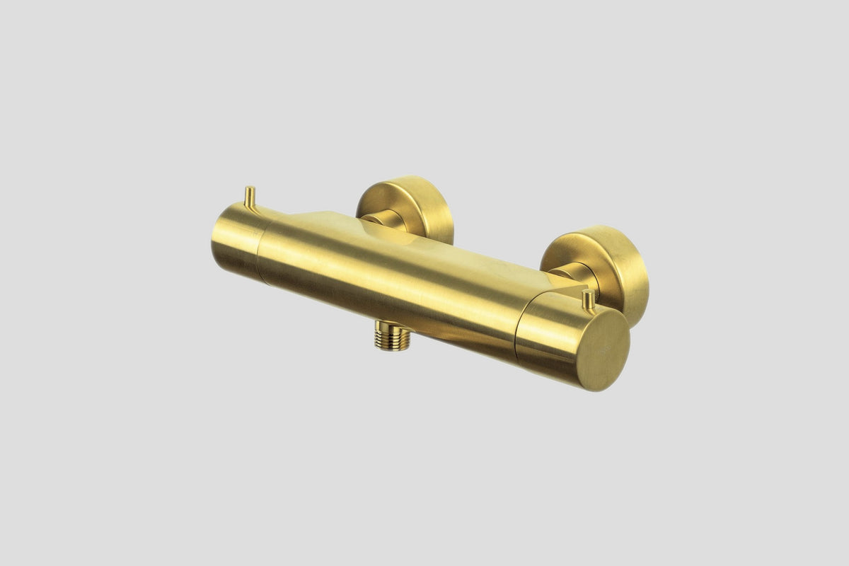 Lagoo Garda G2101 thermostatische douchemengkraan – Geborsteld messing PVD