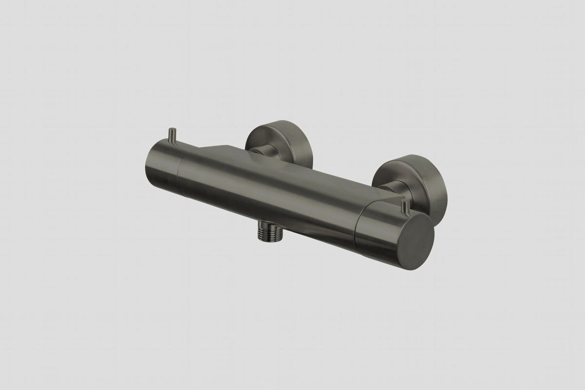 Lagoo Garda G2101 thermostatische douchemengkraan – Geborsteld gunmetal PVD