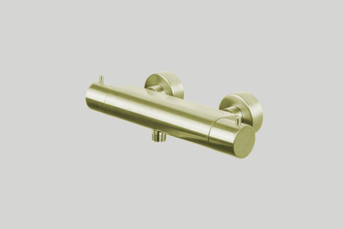 Lagoo Garda G2101 thermostatische douchemengkraan – Geborsteld champagne PVD