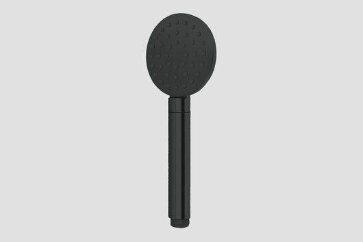 Lagoo Garda G2113 handdouche volledig in kleur (rond) – Mat zwart