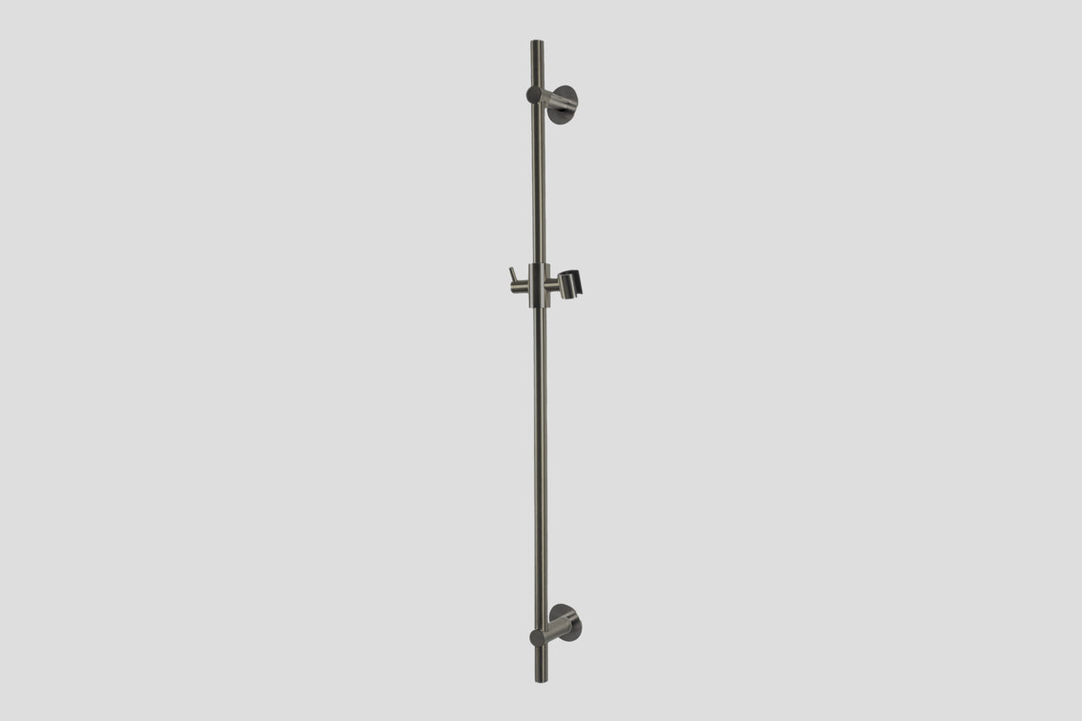 Lagoo Garda G2130 glijstang (messing) (90 cm) met geïntegreerde wateruitlaat – Geborsteld gunmetal PVD