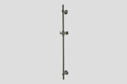 Lagoo Garda G2130 glijstang (messing) (90 cm) met geïntegreerde wateruitlaat – Geborsteld gunmetal PVD
