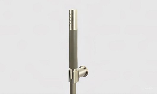 Lagoo Garda G2140 handdouchehouder met handdouche (staaf) en doucheslang (150 cm) – Geborsteld nikkel