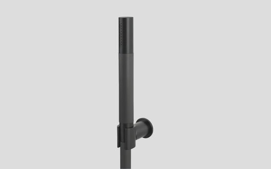 Lagoo Garda G2140 handdouchehouder met handdouche (staaf) en doucheslang (150 cm) – Mat zwart