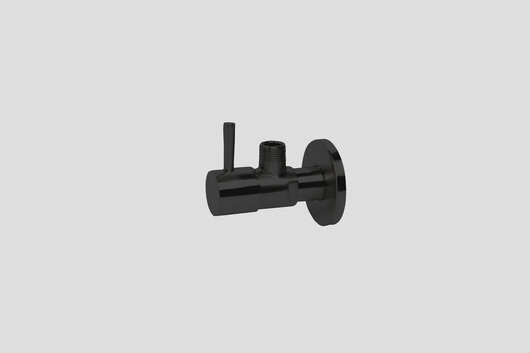 Lagoo Garda G2150 hoekstopkraan met filter – Mat zwart