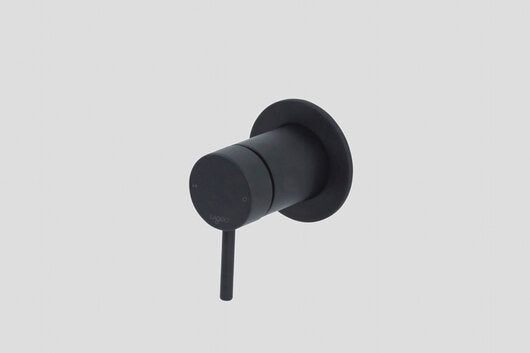 Lagoo Garda G2210 inbouw douchemengkraan (afbouwdeel) – Mat zwart