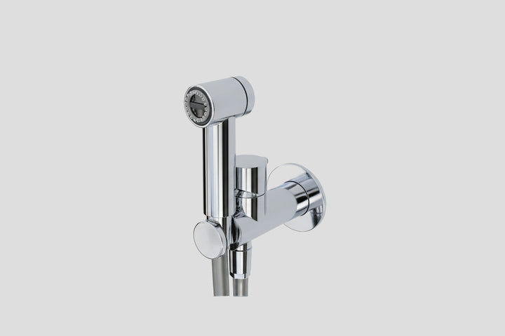 Lagoo Garda G4200 bidetmengkraan met douche en houder (afbouwdeel) – Chroom