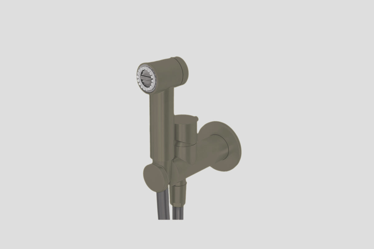Lagoo Garda G4200 bidetmengkraan met douche en houder (afbouwdeel) – Tuscany