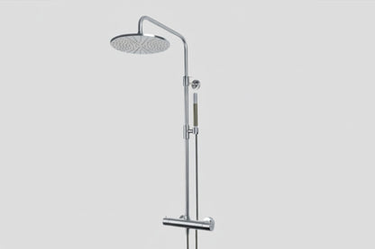Lagoo Garda G5201 thermostatische douche set met hoofddouche (250 mm) en handdouche (staaf) – Chroom