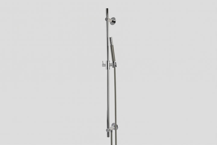 Lagoo Garda G5220 glijstang (messing) met geïntegreerde wateruitlaat en handdouche (staaf) – Chroom