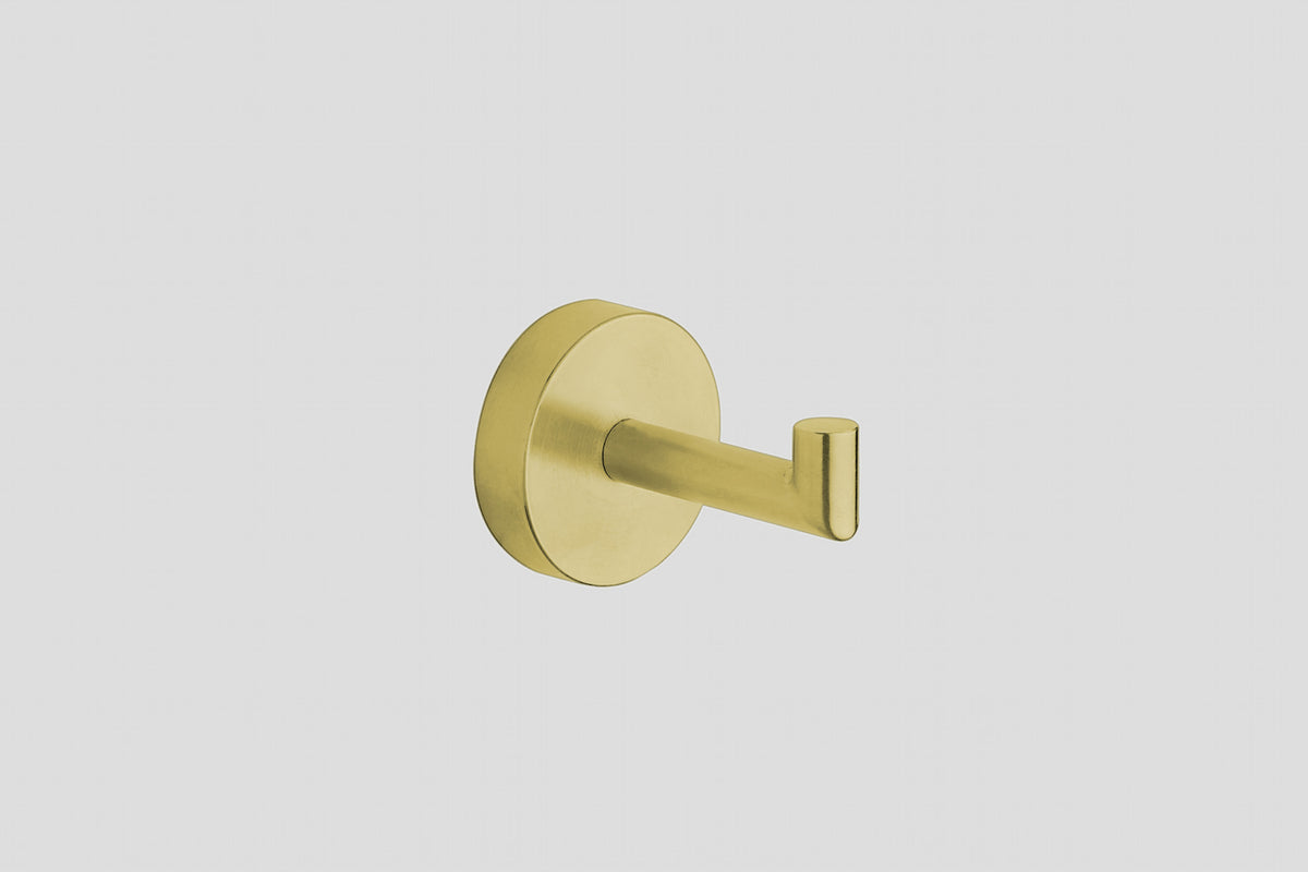 Lagoo Garda G6103 haak – Geborsteld messing PVD
