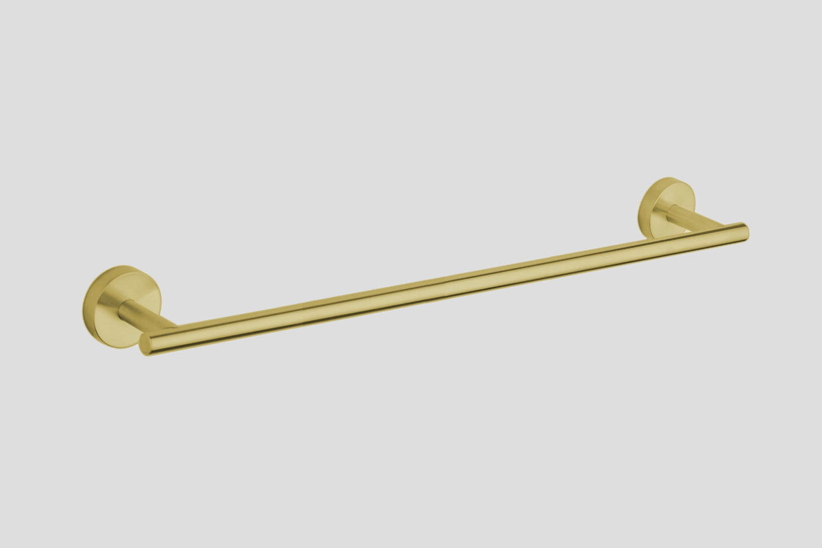 Lagoo Garda G6105 handdoekstang (60 cm) – Geborsteld messing PVD