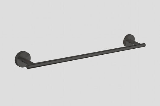 Lagoo Garda G6105 handdoekstang (60 cm) – Mat zwart
