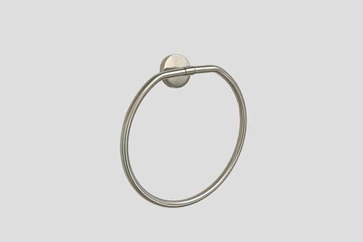 Lagoo Garda G6111 handdoekring – Geborsteld nikkel