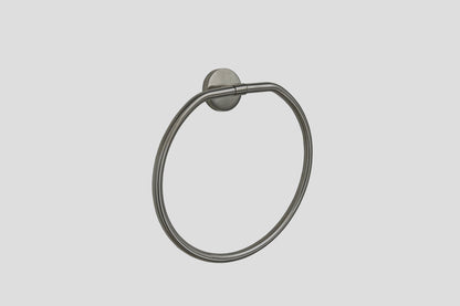 Lagoo Garda G6111 handdoekring – Geborsteld gunmetal PVD