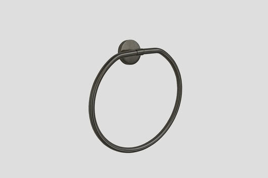 Lagoo Garda G6111 handdoekring – Mat zwart