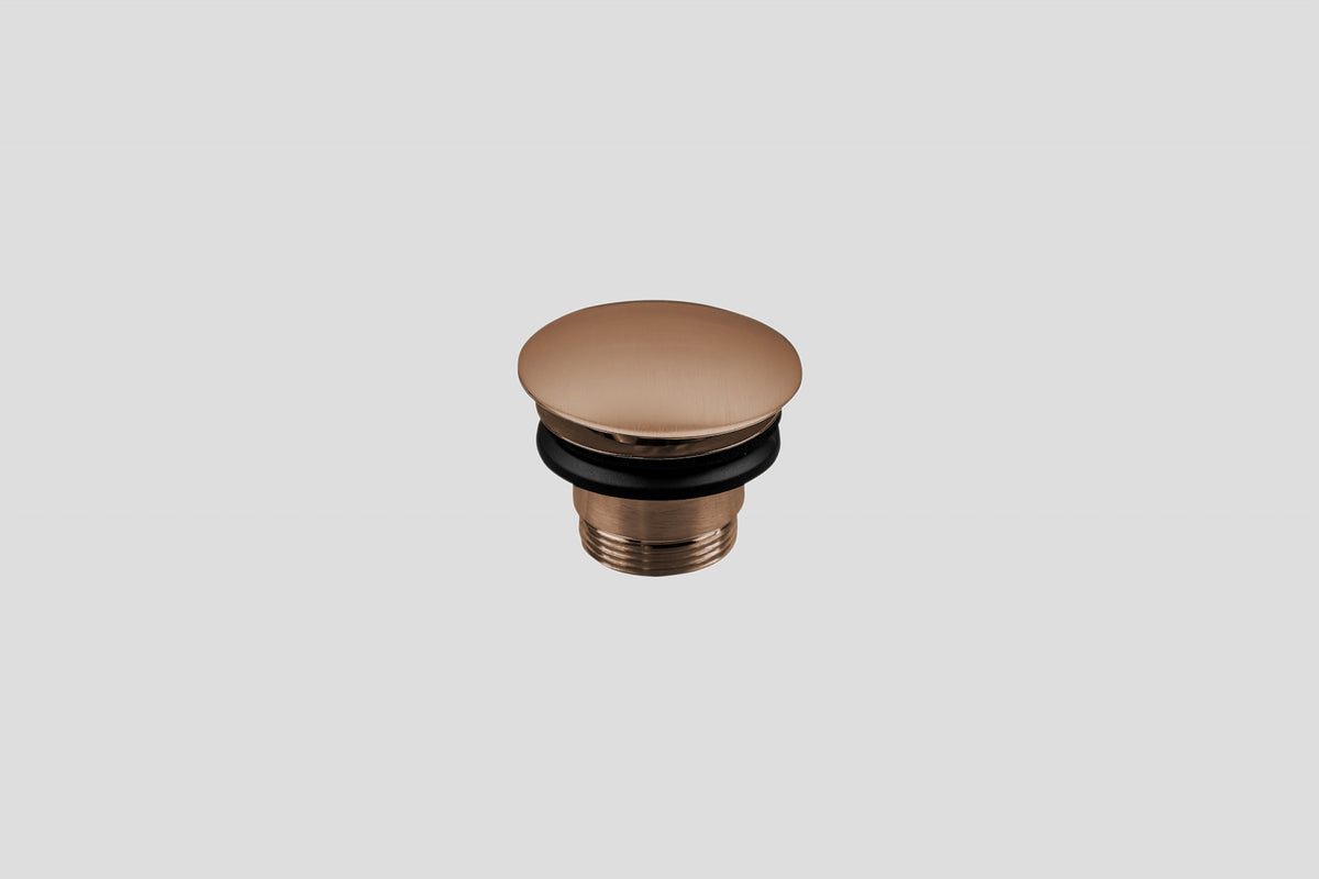 Lagoo Garda G6117 clickplug met schroef – Geborsteld koper PVD