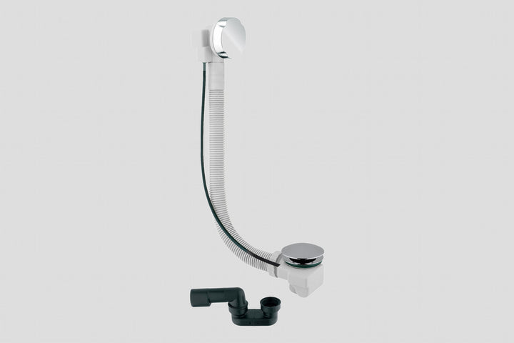 Lagoo Garda G6120 badoverloop met plug en sifon – Chroom