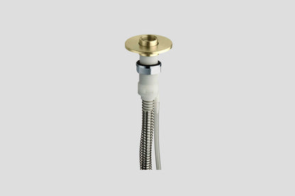 Lagoo Garda G6123 baddoorvoerset follow-me – Geborsteld champagne PVD