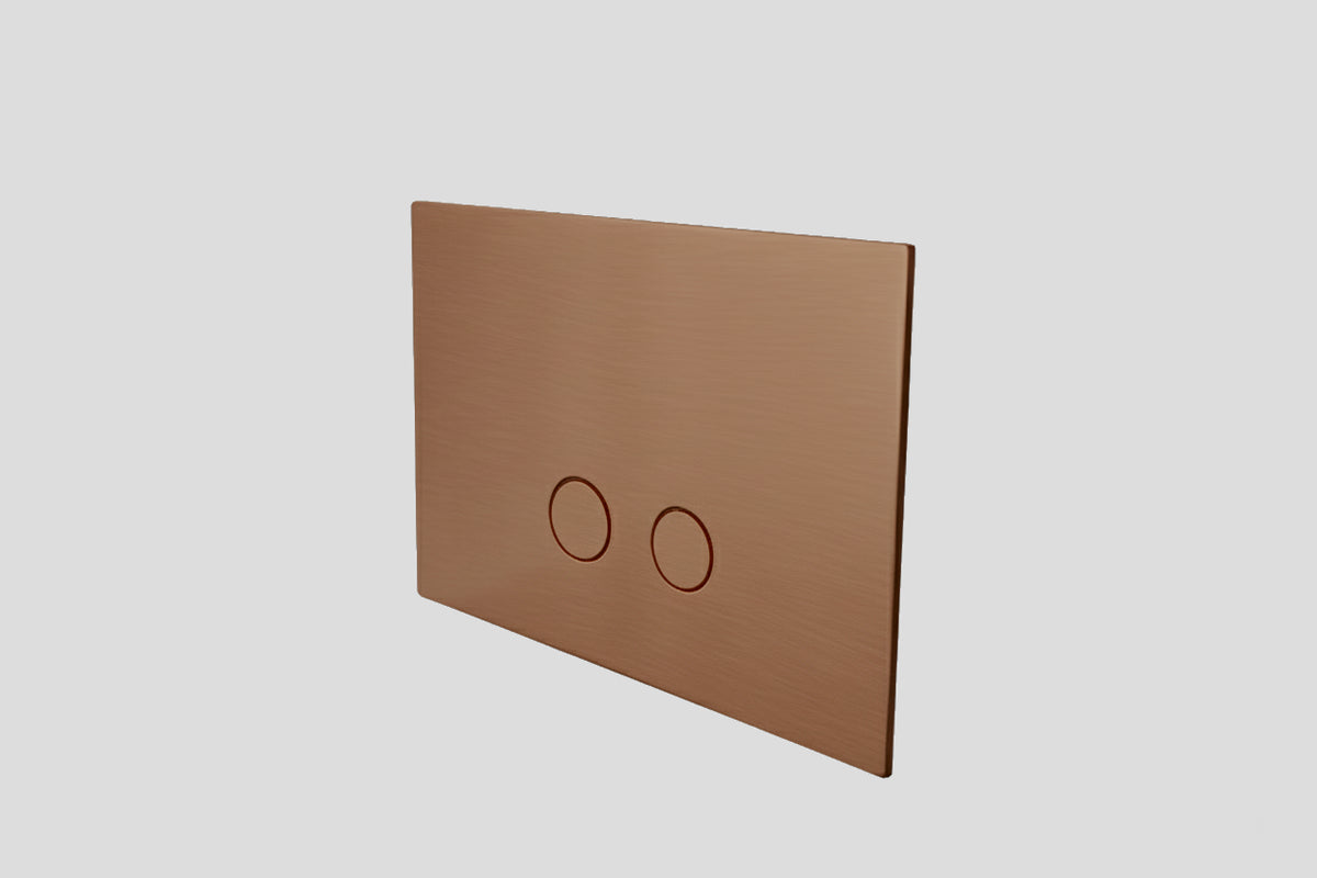 Lagoo Garda G6132 bedieningspaneel met magneet bevestiging (geschikt voor Tece) – Geborsteld koper PVD
