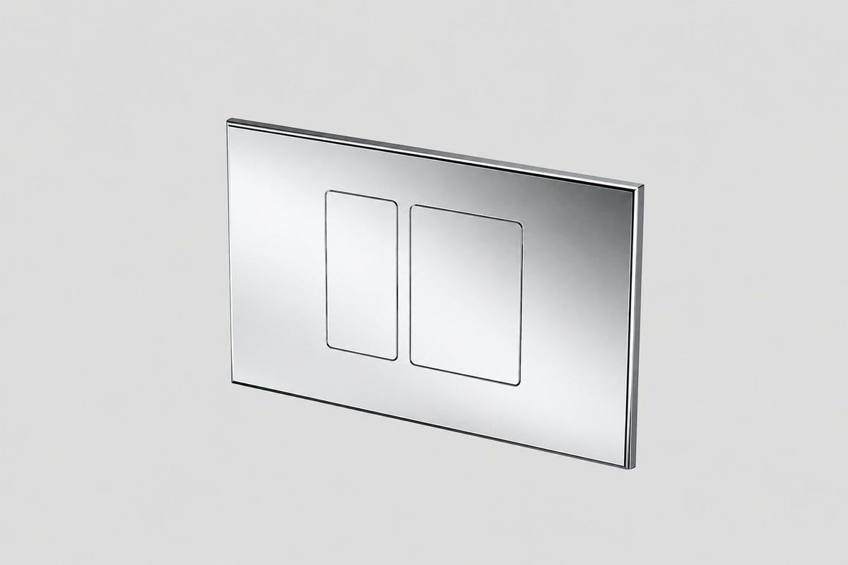 Lagoo Garda G6137 bedieningspaneel (geschikt voor Geberit UP320 | Tece | Viga | OLI) – Chroom