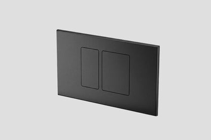Lagoo Garda G6137 bedieningspaneel (geschikt voor Geberit UP320 | Tece | Viga | OLI) – Mat zwart