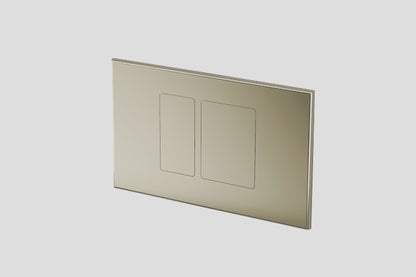Lagoo Garda G6137 bedieningspaneel (geschikt voor Geberit UP320 | Tece | Viga | OLI) – Geborsteld champagne PVD
