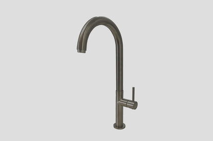 Lagoo Garda G7000 keukenmengkraan met draaibare uitloop (rond) – Geborsteld gunmetal PVD