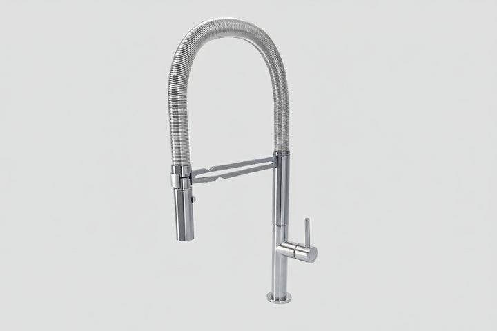 Lagoo Garda G7008 keukenmengkraan met flexibele uitneembare handdouche – Chroom