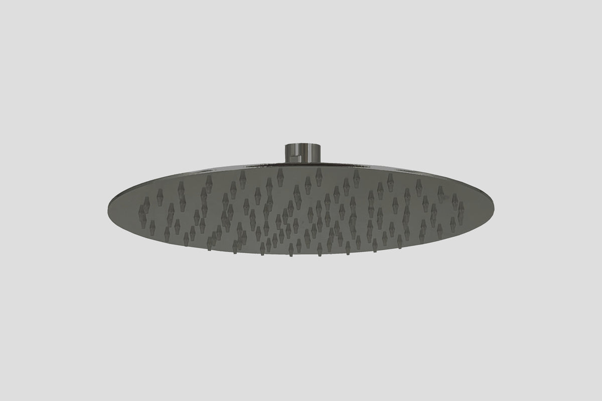 Lagoo Nesso Superslim hoofddouche 2 mm – Geborsteld gunmetal PVD