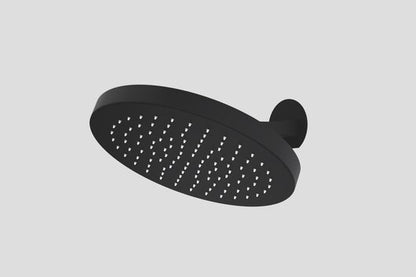 Lagoo Nesso N8140 hoofddouche (30 mm | Ø325) met geintegreerde wandarm – Mat zwart