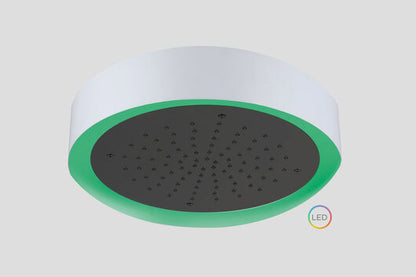 Lagoo Nesso Light Ring LED hoofddouche – Mat zwart