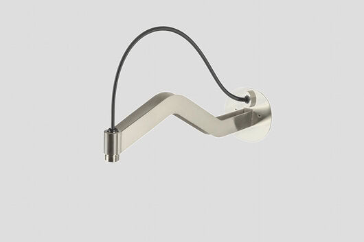 Lagoo Nesso N8279 wandarm ‘Lux’ (45 cm) – Geborsteld nikkel