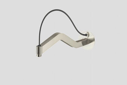 Lagoo Nesso N8279 wandarm ‘Lux’ (45 cm) – Geborsteld nikkel
