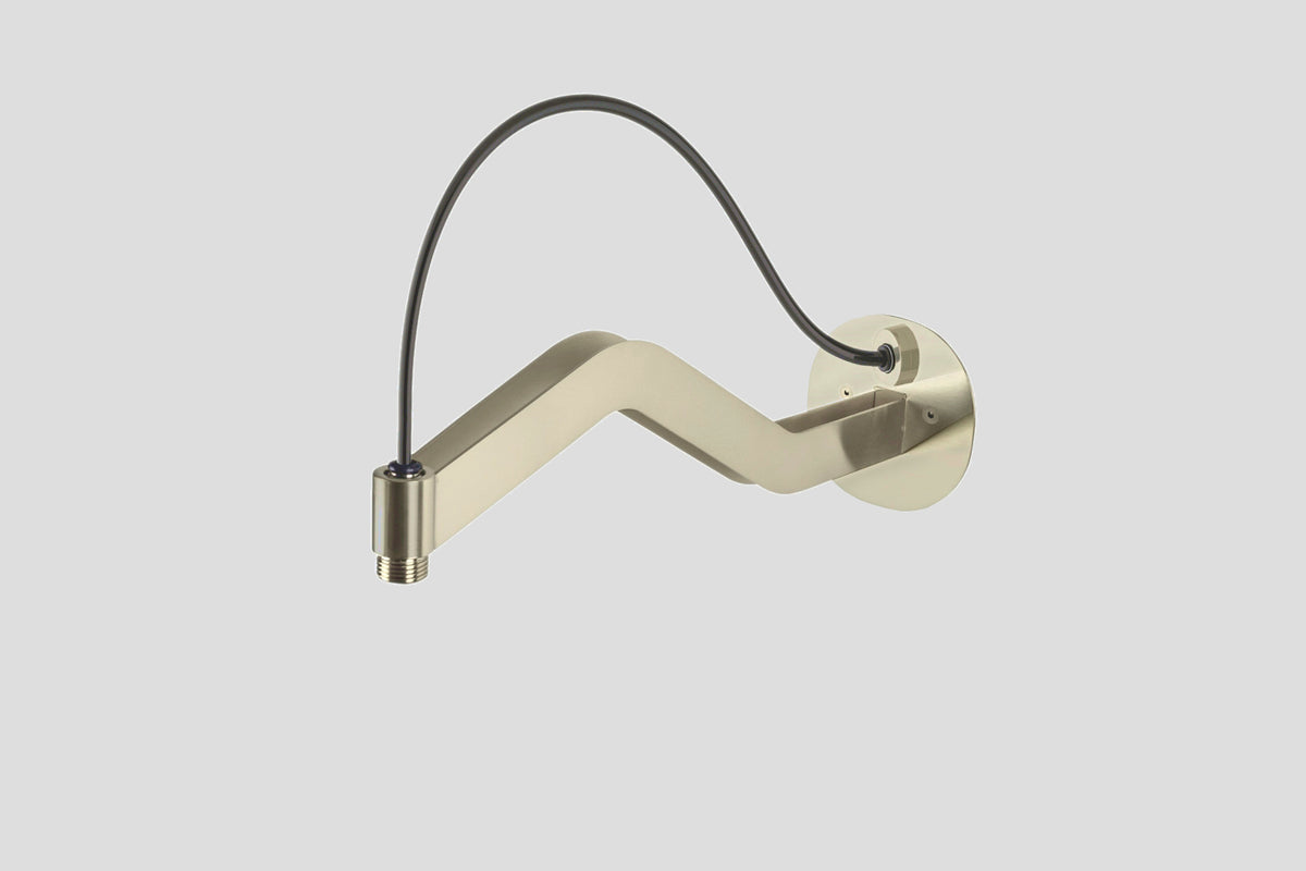Lagoo Nesso N8279 wandarm ‘Lux’ (45 cm) – Geborsteld champagne PVD