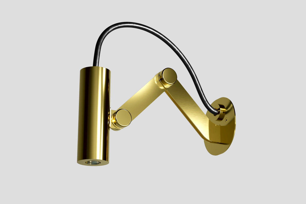 Lagoo Nesso N8286 hoofddouche ‘Bright Daylight‘ (Ø100) – Geborsteld messing PVD